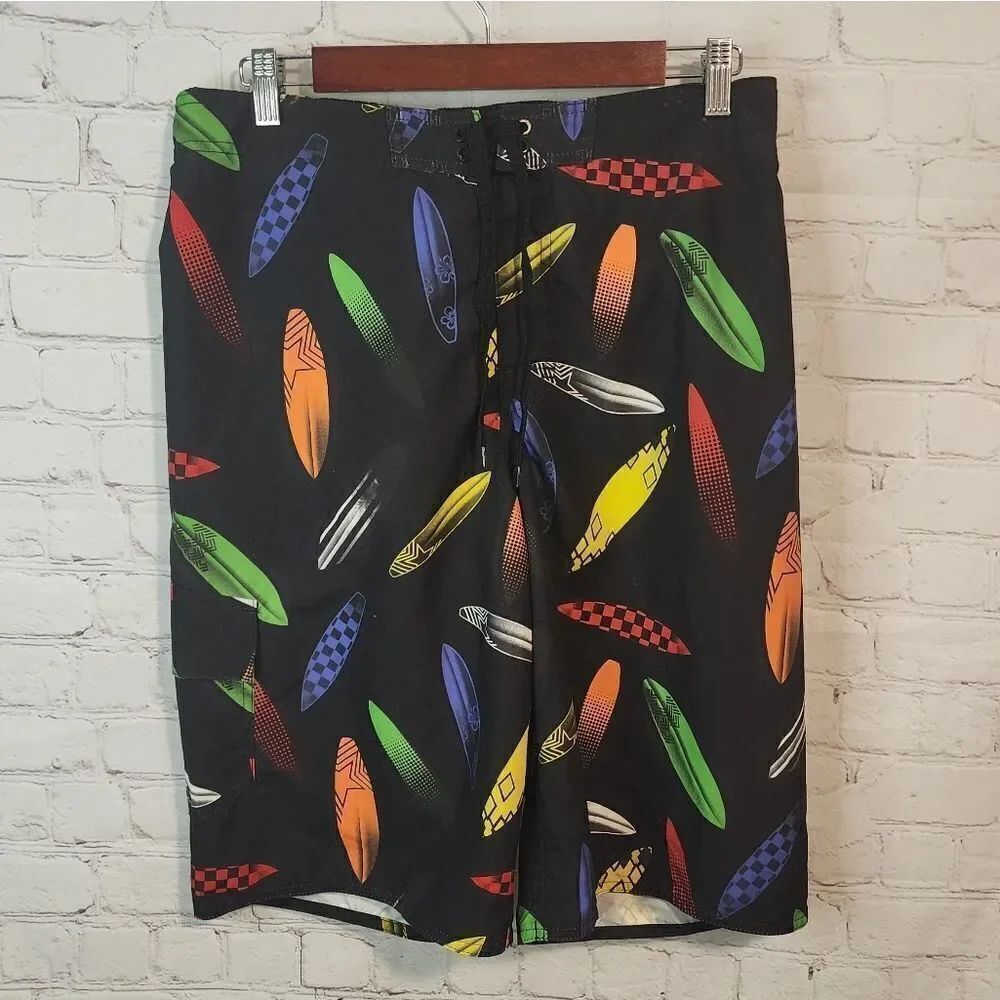 Men's Hang Ten swim trunks, size XL